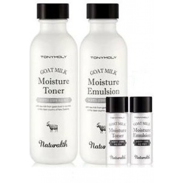 Tony Moly Naturalth Goat Milk Whitening Set