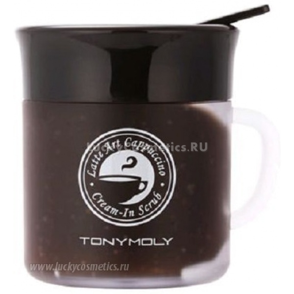 Tony Moly Latte Art Cappucino Cream In Scrub