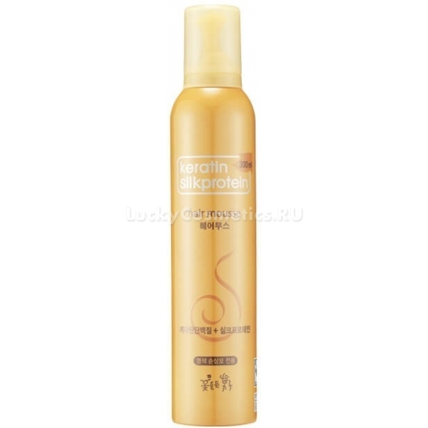 Flor de Man Keratin Silkprotein Hair Mousse