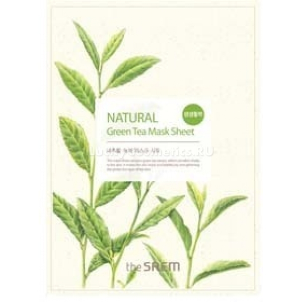 The Saem Natural Green Tea Mask Sheet