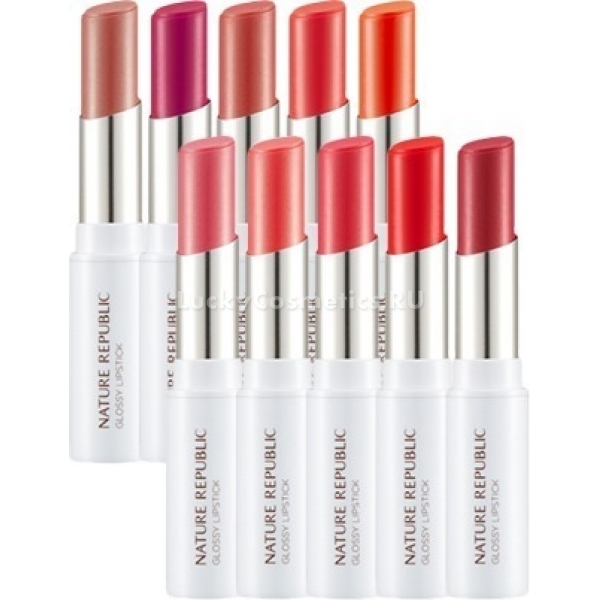 Nature Republic Glossy Lipstick
