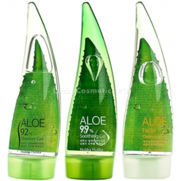Holika Jeju Aloe Face and Body Care Set