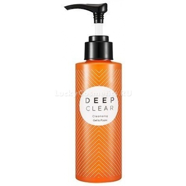 Missha Deep Clear Cleansing Gel to Foam