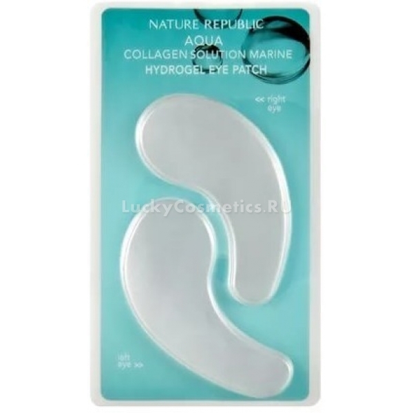 Nature Republic Aqua Collagen Solution Marine Hydrogel Eye Patch