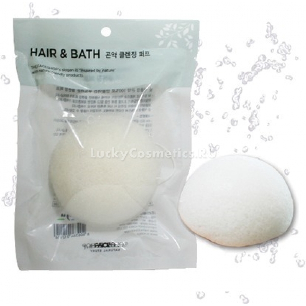 The Face Shop Beauty Tools Konjac Jelly Cleansing Puff