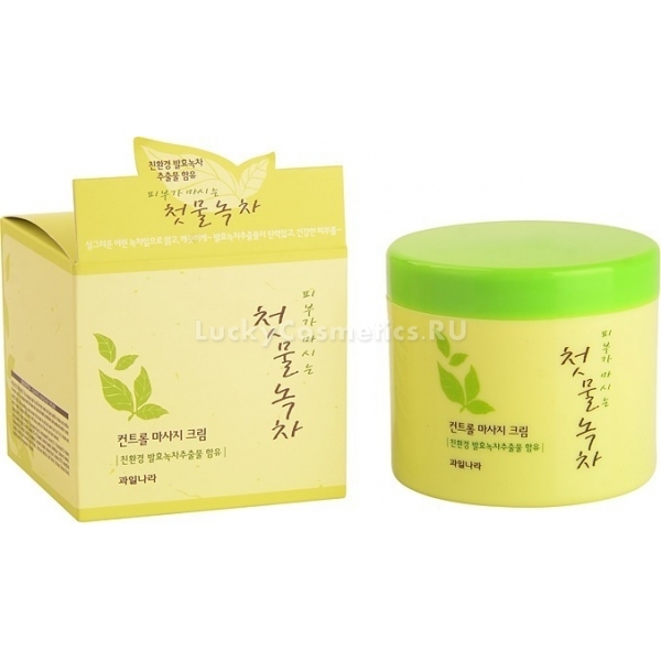 Welcos Green Tea Control Massage Cream