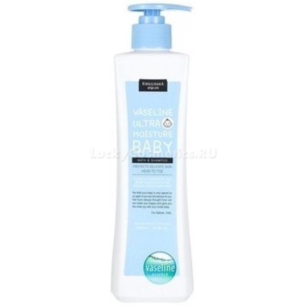 Welcos Vaseline Ultra Moisture Baby Bath And Shampoo