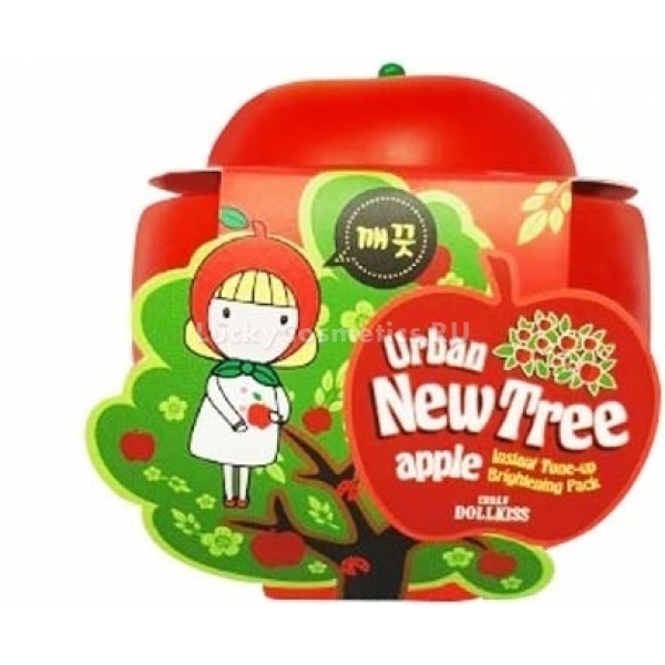 Baviphat Urban Dollkiss New Tree Apple Instant Toneup Brightening Pack