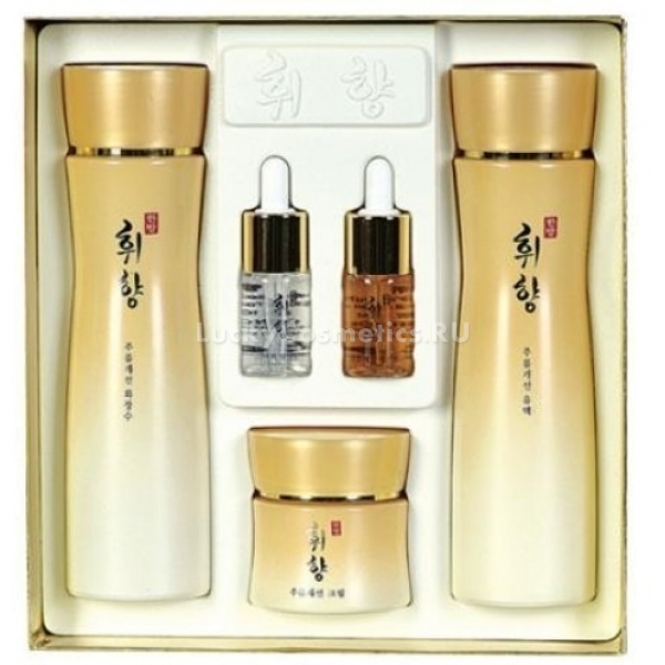 Deoproce Whee Hyang AntiWrinkle amp Whitening Skin Care Set