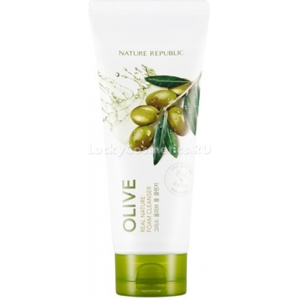 Nature Republic Real Nature Olive Foam Cleanser