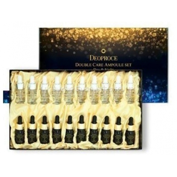 Deoproce Double Care Ampoule Set Day Night