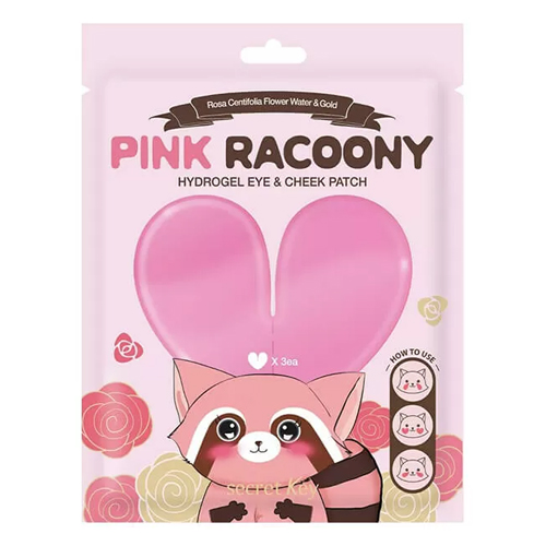 

Secret Key Pink Racoony Hydrogel Eye And Cheek Patch Sachet