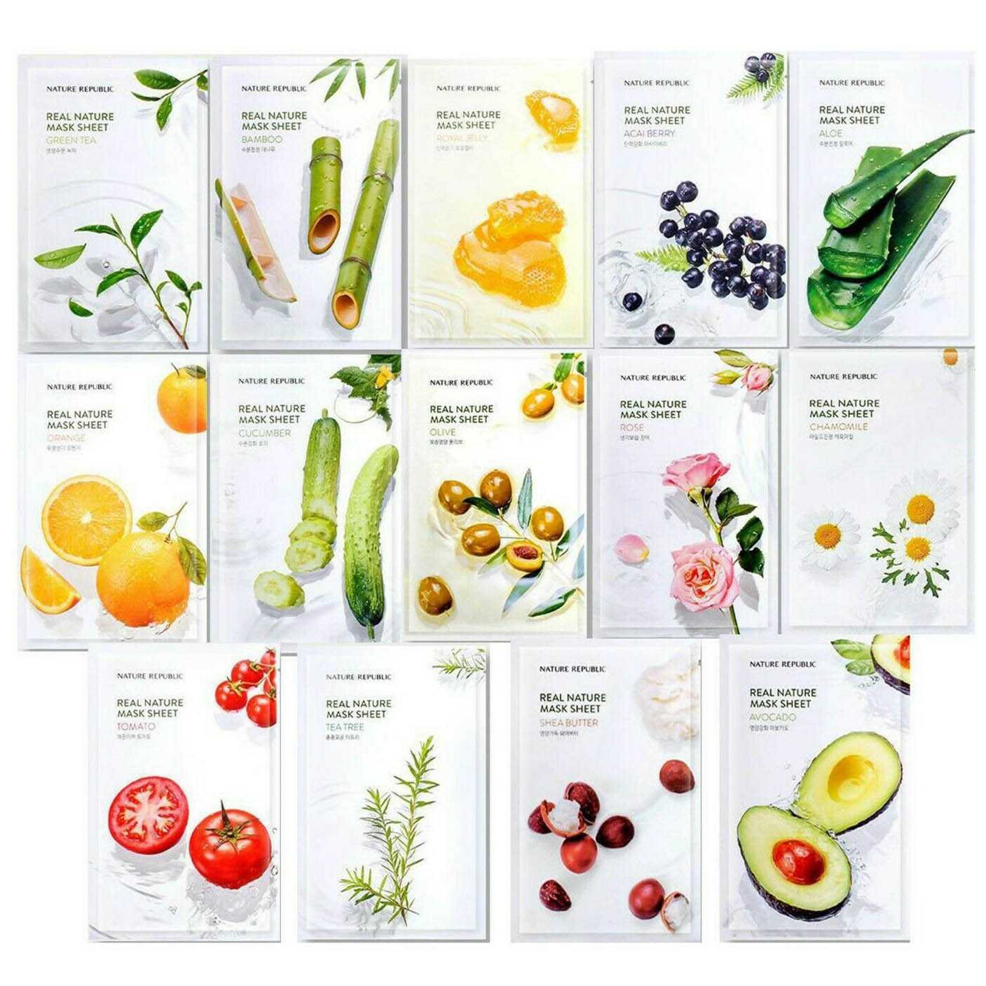 

Nature Republic Real Nature Mask Sheet