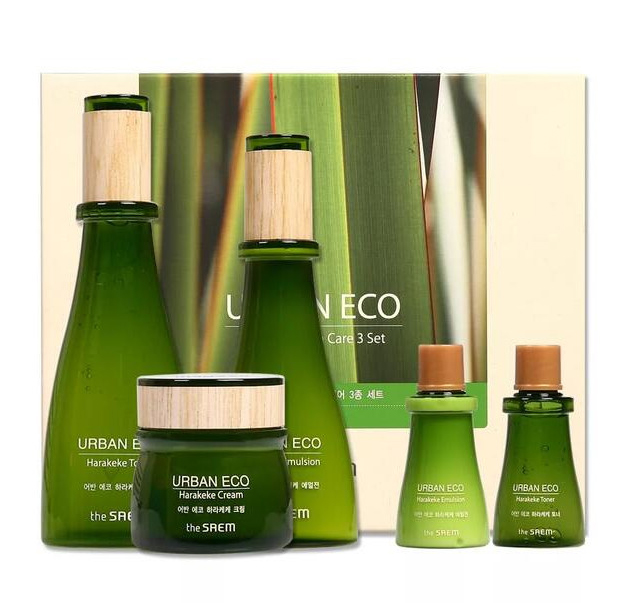 

The Saem Urban Eco Harakeke Skin Care Set