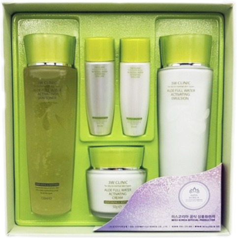 

W Clinic Aloe Full Water Activating Skin Kit Set