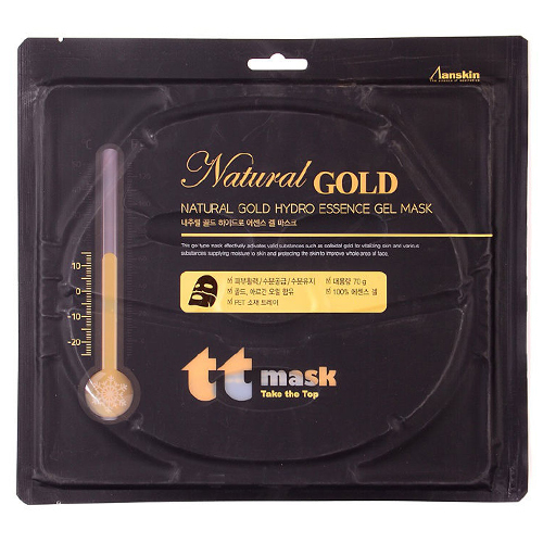 

Anskin Natural Gold Hydro Essence Gel Mask