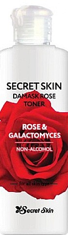 

Secret Skin Damask Rose Toner Rose and Galactomyces