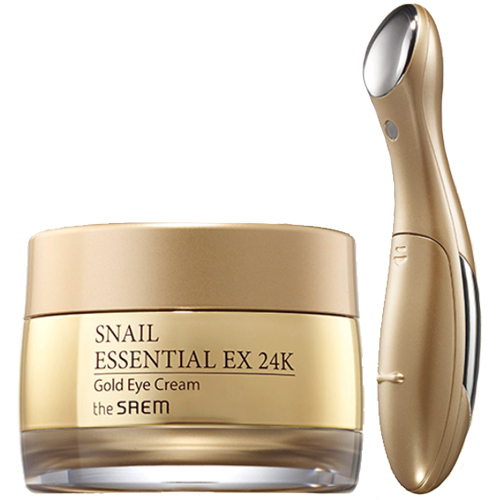

The Saem Snail Essential EX K Gold Eye Cream Set