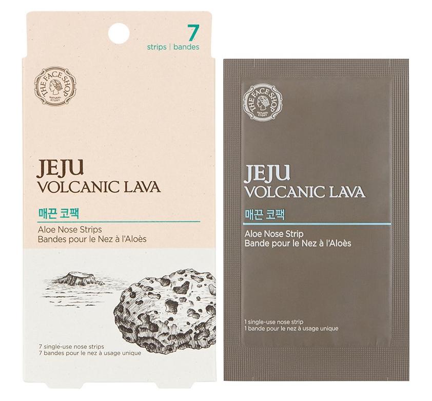 

The Face Shop Jeju Volcanic Lava Aloe Nose Strips