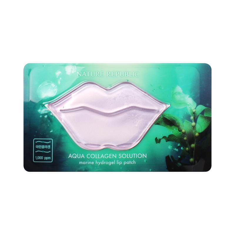 

Nature Republic Aqua Collagen Solution Marine Hydrogel Lip Patch