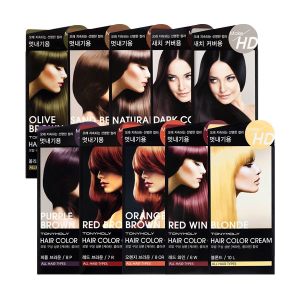 

Tony Moly Make HD Hair Color K