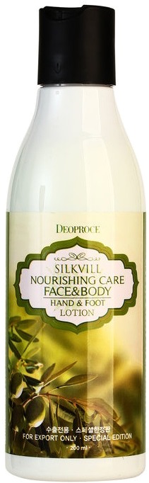 

Deoproce Silkwill Nourishing Care Face amp Body Hand amp Foot Lotion