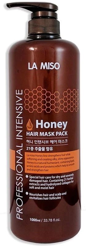 

La Miso Professional Intensive Honey Hair Mask Pack