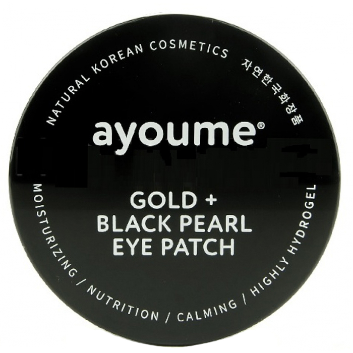

Ayoume Gold and Black Pearl Eye Patch