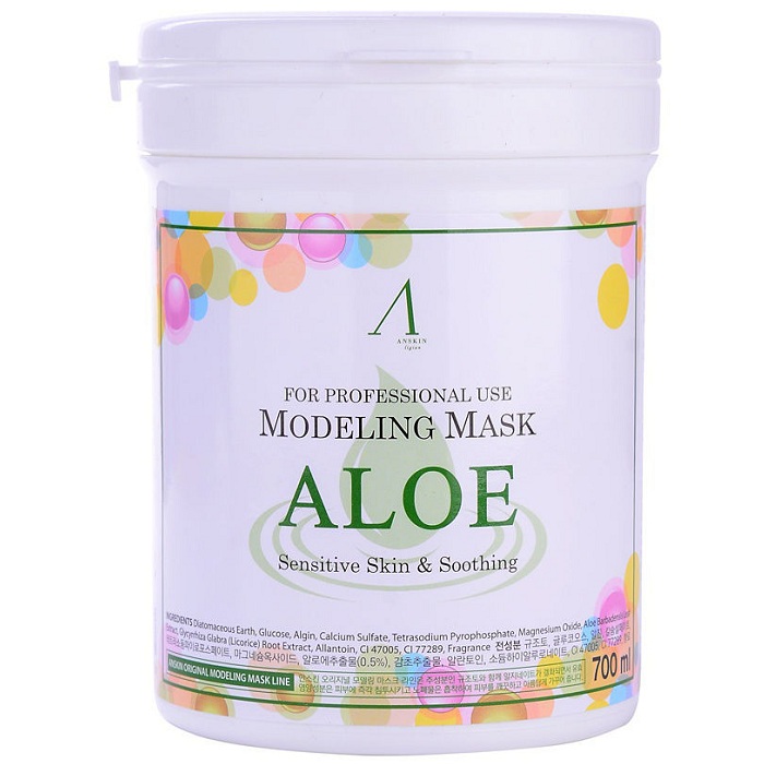 

Anskin Aloe Modeling Mask container