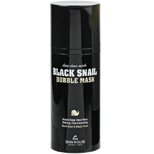 

The Skin House Black Snail Bubble Mask