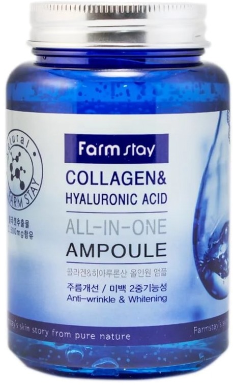 

FarmStay Collagen and Hyaluronic Acid All in One Ampoule