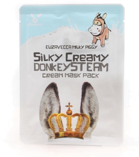 

Elizavecca Silky Creamy Donkey Steam Cream Mask Pack