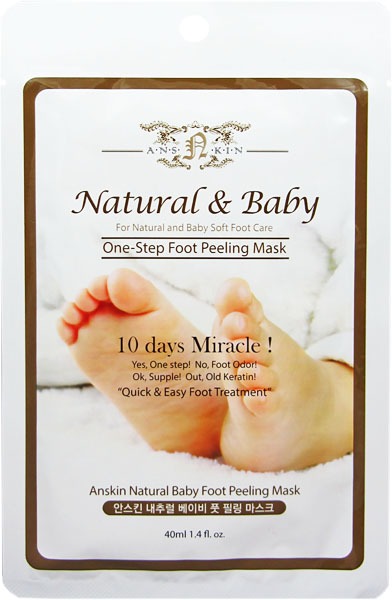

Anskin Natural Baby Foot Peeling Mask Sheet