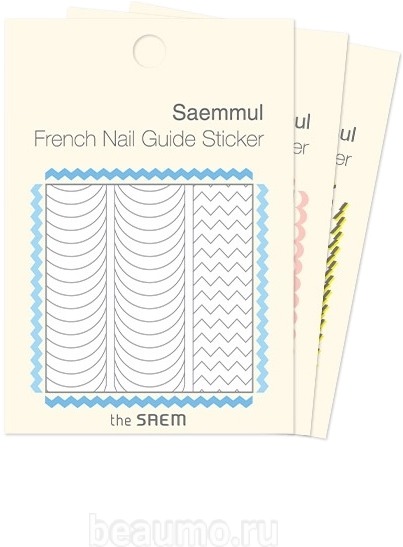 

The Saem French Nail Guide Sticker