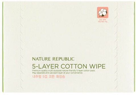 

Nature Republic Beauty Tool Natural layer Cotton Wipe