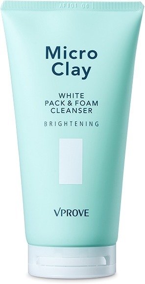

Vprove Micro Clay White Pack And Foam Cleanser Brightening