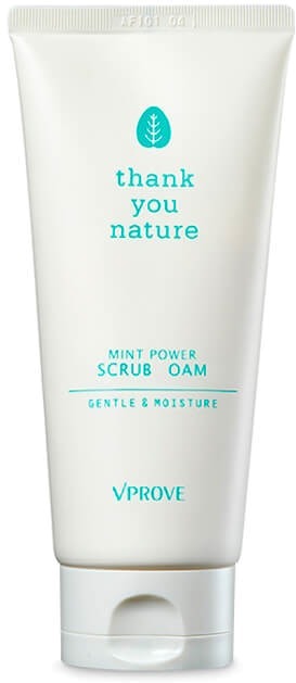 

Vprove Thank You Nature Mint Power Scrub Foam Gentle And Moisture
