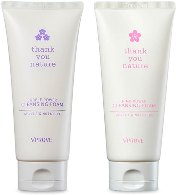 

Vprove Thank You Nature Pink Power Cleansing Foam Gentle And Moisture
