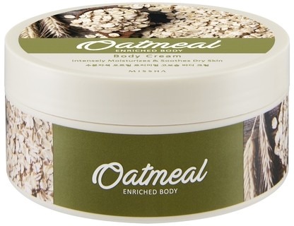 

Missha Oat Meal Enriched Body Cream