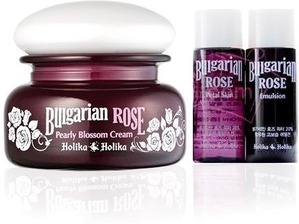 

Holika Holika Bulgarian rose pearly blossom cream special set
