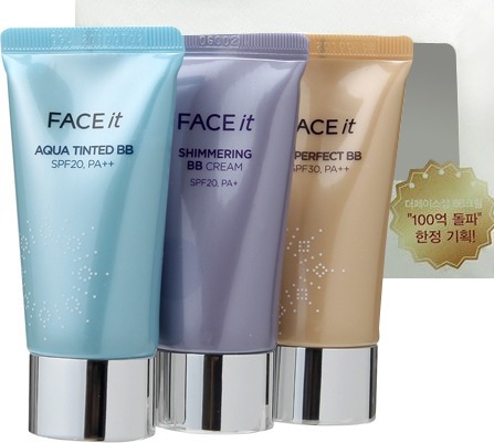 

The Face Shop Face it best BB collection