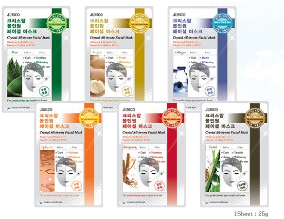 

Mijin Cosmetics Junico Crystal Allinone Facial Mask Argan