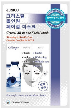 

Mijin Cosmetics Junico Crystal Allinone Facial Mask Collagen