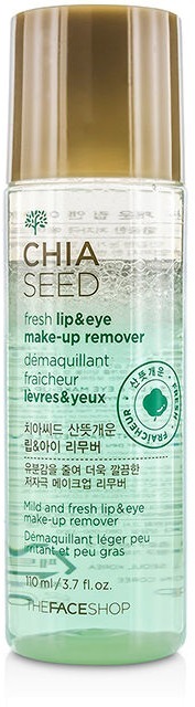 

The Face Shop Chia Seed Fresh Lip And Eye MakeUp Remover