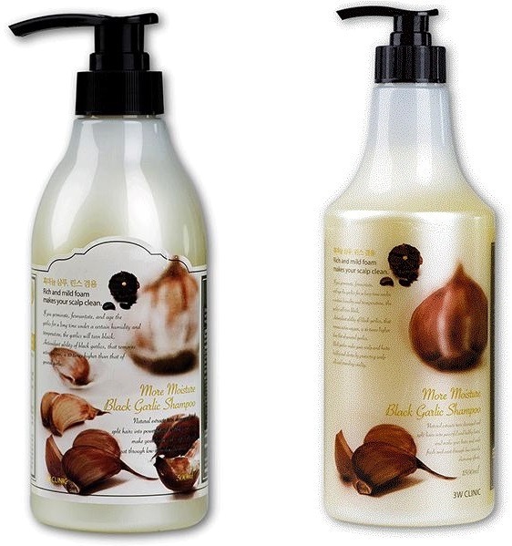 

W Clinic More Moisture Black Garlic Shampoo