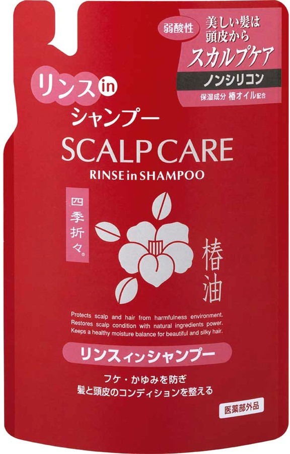 

Kumano Cosmetics ShikiOriori Scalpcare Rins in Shampoo
