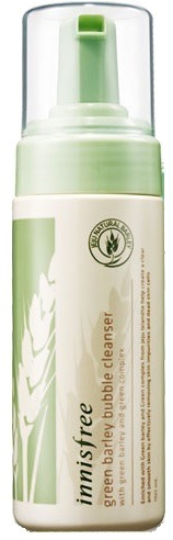 

c Innisfree Green Barley Bubble Cleanser