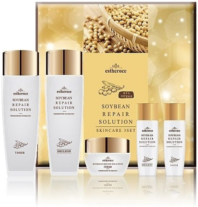 Deoproce Estheroce Soybean Repair Solution Skincare Set