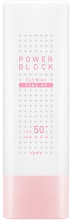 

APieu Power Block Tone Up Sun Base Pink SPFPA
