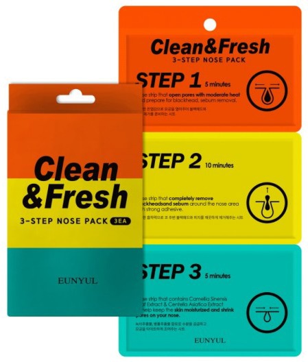 

Eunyul Clean and Fresh Step Nose Pack